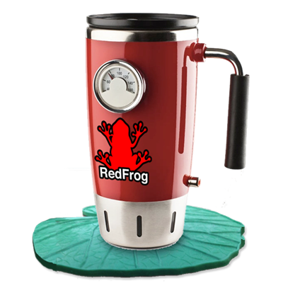 Coffee Mug Thermos Red
