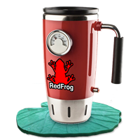 Coffee Mug Thermos Red